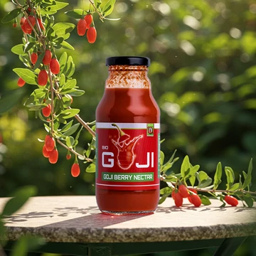 GOJI 100%-os Gyümölcslé, Kézműves Bio Nektár, 300 ml