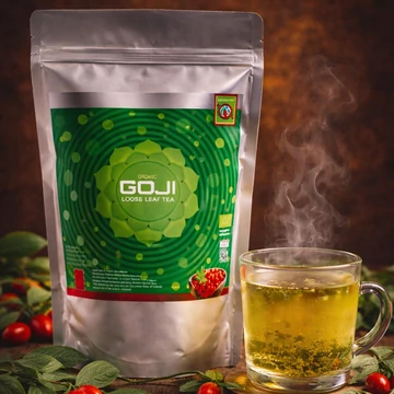 SZÁLAS GOJI LEVÉL TEA (BIO) - 150g