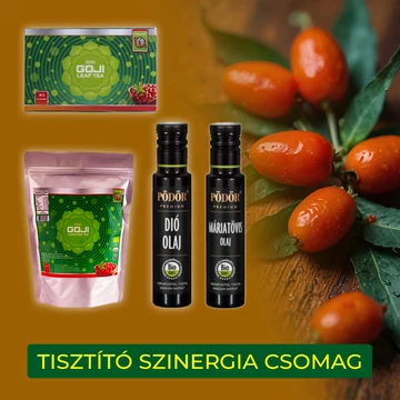 TISZTÍTÓ SZINERGIA GOJI-PÖDÖR CSOMAG