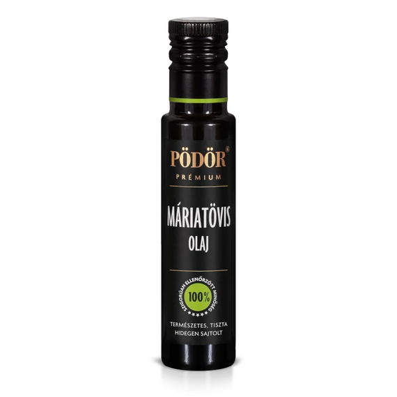 PÖDÖR Máriatövis olaj - hidegen sajtolt - 100ml