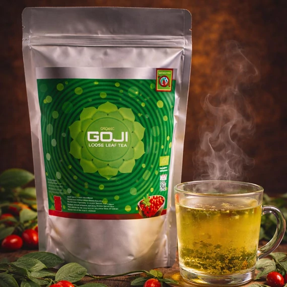 SZÁLAS GOJI LEVÉL TEA (BIO) - 150g